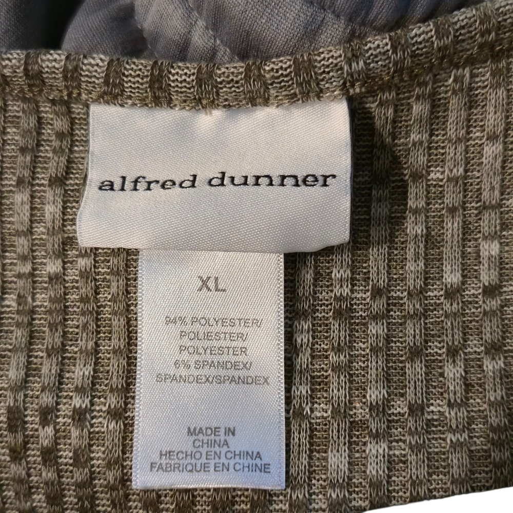 Alfred Dunner‎ Textured Tan Sweater - Picture 10 of 10
